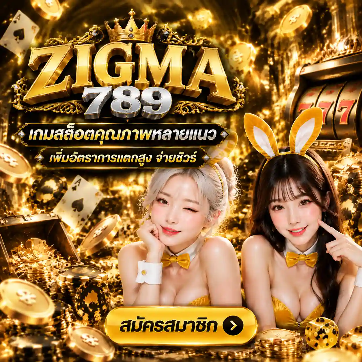 ZIGMA789 เกมสล็อตคุณภาพหลายแนว